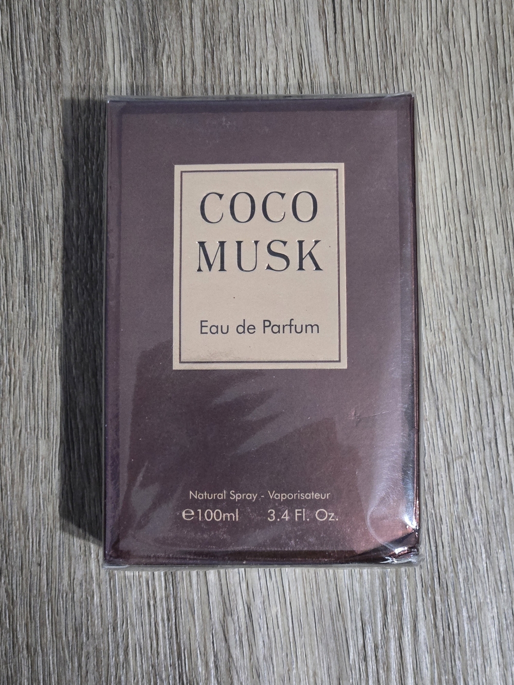 COCO MUSK Eau de Parfum - Deep Burgundy Box